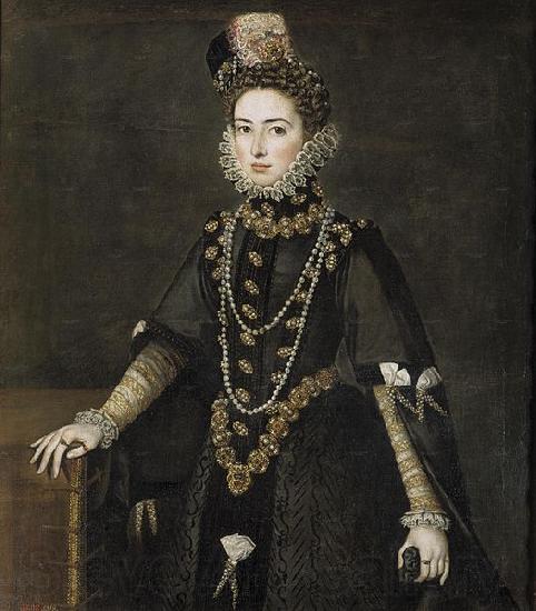 Alonso Sanchez Coello Portrait of Catalina Micaela de Austria Spain oil painting art